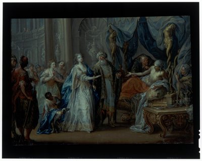 Antiochus and Stratonike by Johann Georg Platzer