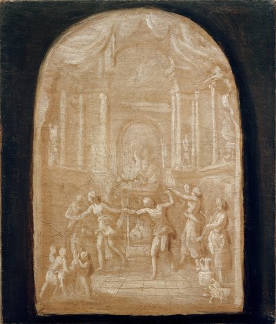 Dance Around the Sacrificial Altar by Johann Georg Schütz