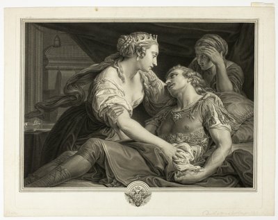 Death of Mark Antony by Johann Georg Wille