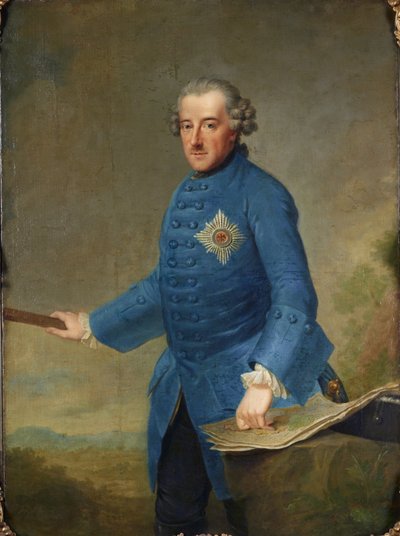 Frederick the Great by Johann Georg Ziesenis