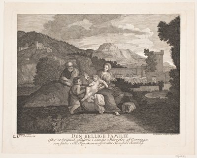 The Holy Family by Johann Gottlieb Friedrich