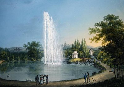 The Great Fountain, c.1820 by Johann Heinrich Bleuler