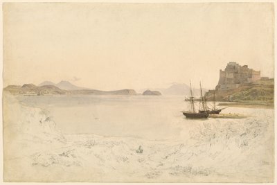 The Gulf of Pozzuoli by Johann Heinrich Schilbach
