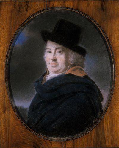 Portrait of Franz Friedrich by Johann Heinrich Schroder