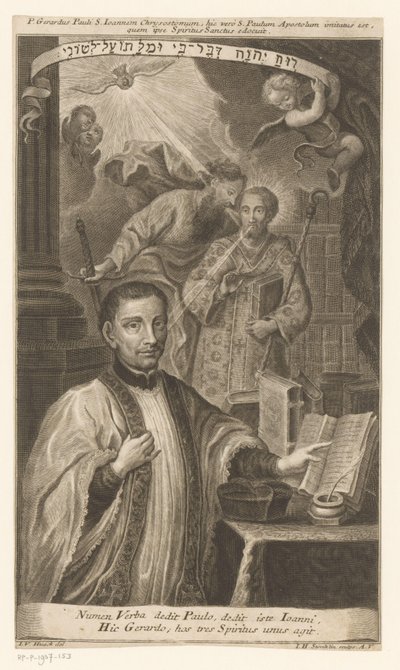 Portrait of Gerhard Pauli by Johann Heinrich Störchlin