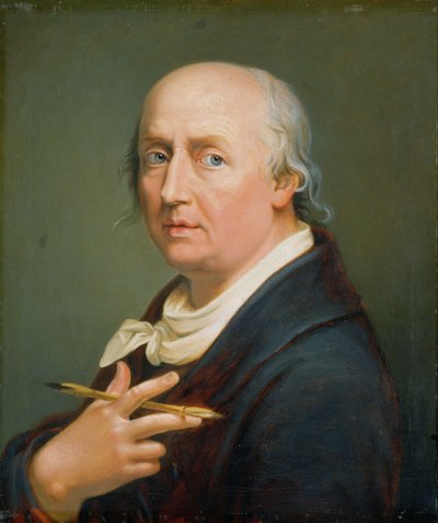 Self Portrait by Johann Heinrich Wilhelm Tischbein