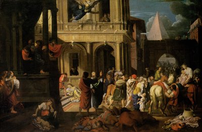 The Israelites Leaving Egypt by Johann Heiss