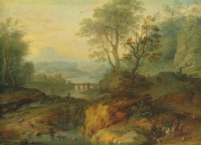 Landscape by Johann Holst