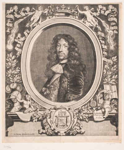 Griffenfeld as Chancellor by Johann Husman