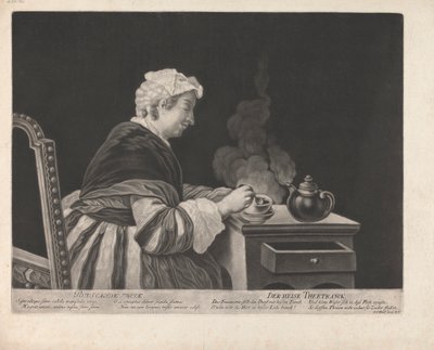 Hot Tea Drink by Johann Jacobus Haid