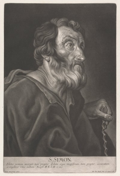 Saint Simon by Johann Jacobus Haid