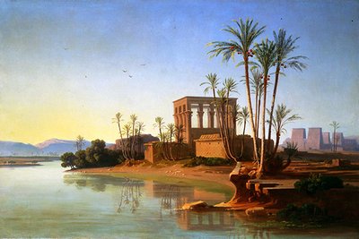 Philae, c.1860 by Johann Jakob Frey