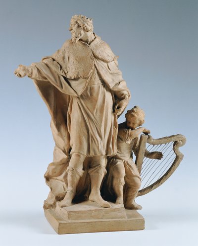King David by Johann Joseph Resler