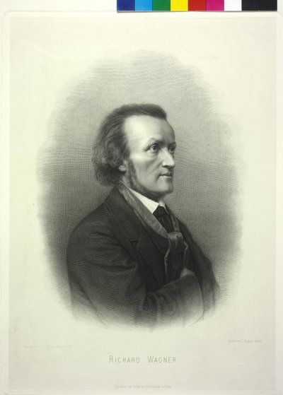 Richard Wagner by Johann Lindner