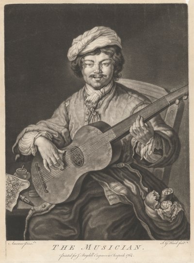 The Musician by Johann Lorenz Haid