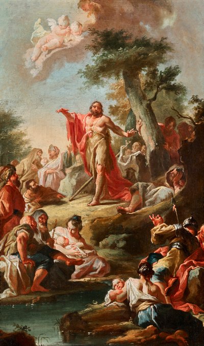 The Sermon of John the Baptist by Johann Lucas Kracker