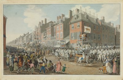 Parade of the Victuallers by Johann Ludwig Krimmel