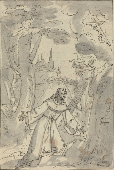 The Stigmatization of Saint Francis by Johann Matthias Kager