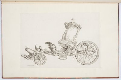 Design for a Cabriolet by Johann Michael Hoppenhaupt II