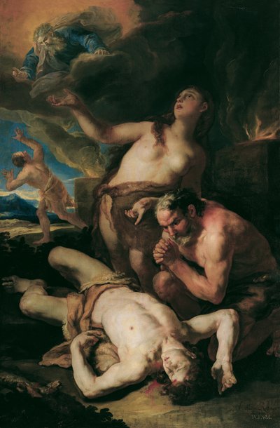 Lamentation of Abel by Johann Michael Rottmayr