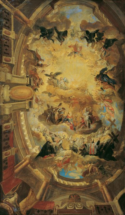 Glorification of the Name of Jesus by Johann Michael Rottmayr