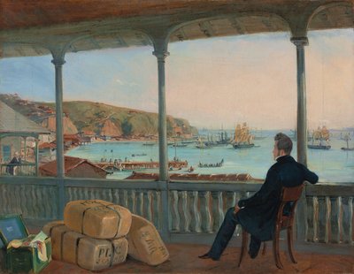 Valparaiso by Johann Moritz Rugendas