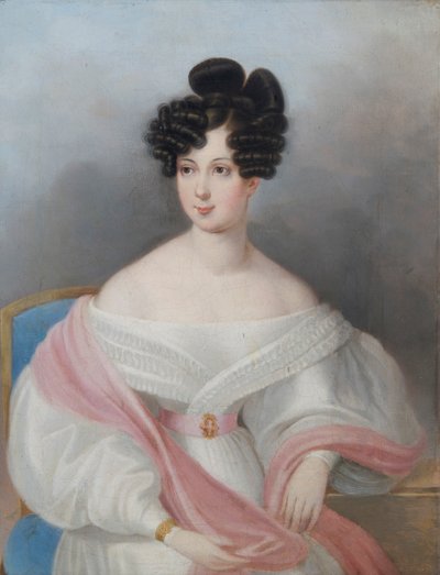 Countess Claudine Rhedey de Kis-Rhede by Johann Nepomuk Ender