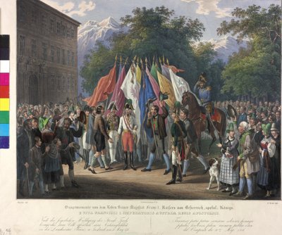 Hereditary Homage in Tyrol 1816 by Johann Nepomuk Hoechle