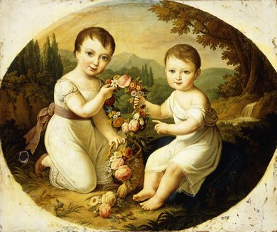 Napoleon and Josephine by Johann Nepomuk Hofel