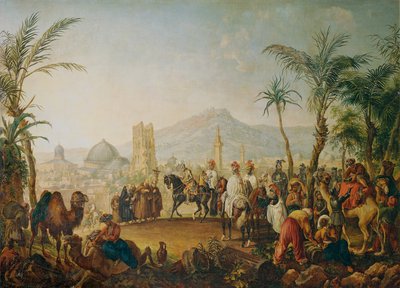 Crusader (Godfrey of Bouillon) by Johann Nepomuk Höchle