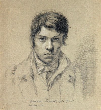 Self Portrait by Johann Nepomuk Muxel
