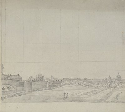 View from Vienna to the South by Johann Peter Krafft