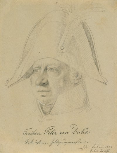 Baron Peter von Duka by Johann Peter Krafft