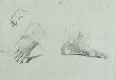 Foot Study by Johann Peter Krafft