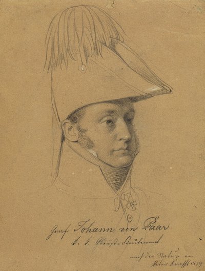 Count Johann von Paar by Johann Peter Krafft