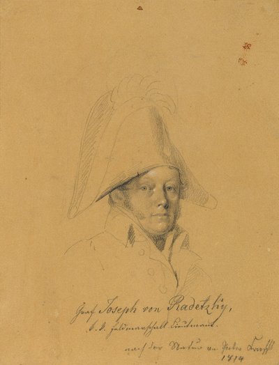 Count Joseph of Radetzky by Johann Peter Krafft