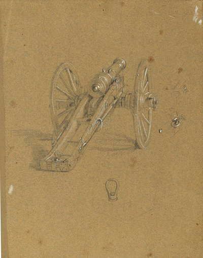 Carriage with Mortar by Johann Peter Krafft