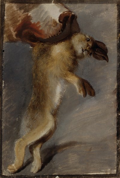 Study of a Hare by Johann Peter Krafft