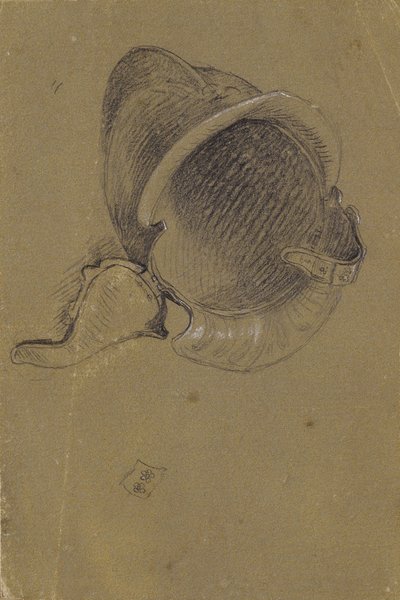 Study of a Helmet by Johann Peter Krafft