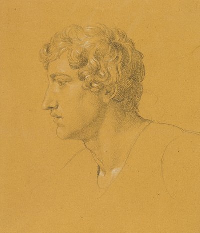 Study of a Head by Johann Peter Krafft