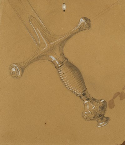 Study of a Sword by Johann Peter Krafft