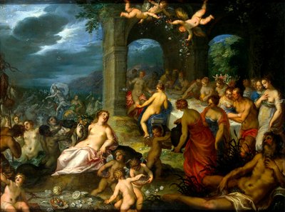 Feast of the Gods by Johann Rottenhammer