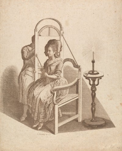 Artist Drawing a Woman