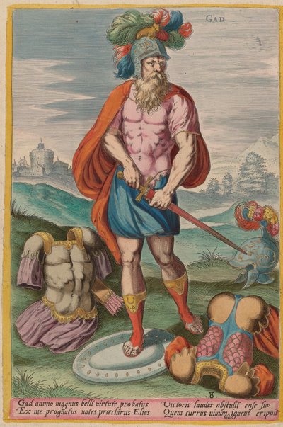 Gad by Johann Sadeler I