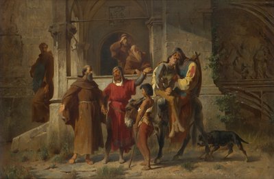 Study for the Painting: Returning Crusaders by Johann  Till der Jüngere