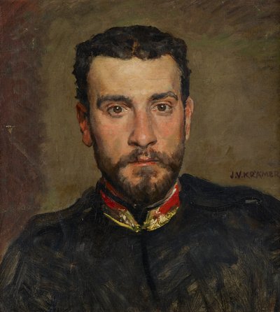 Self-Portrait by Johann Victor Krämer