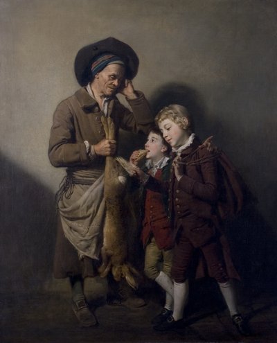 The Porter and the Hare by Johan Joseph Zoffany