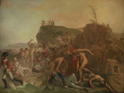 The Death of Captain James Cook by Johann Zoffany