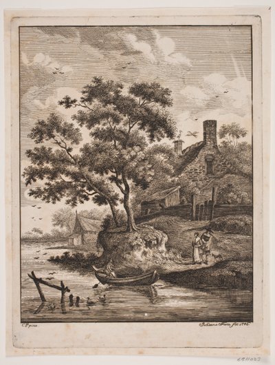 River Scene by Johanna Fosie