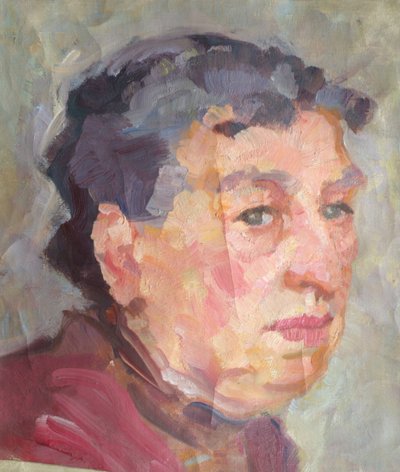 Portrait of a Lady by Johanna Kampmann Freund